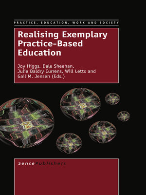 cover image of Realising Exemplary Practice-Based Education